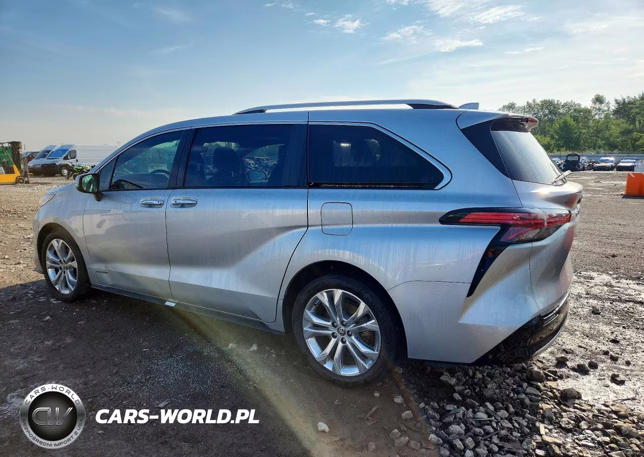 2021 Toyota Sienna Platinum 7-Passenger VIN:5TDERKEC4MS007725 - 2
