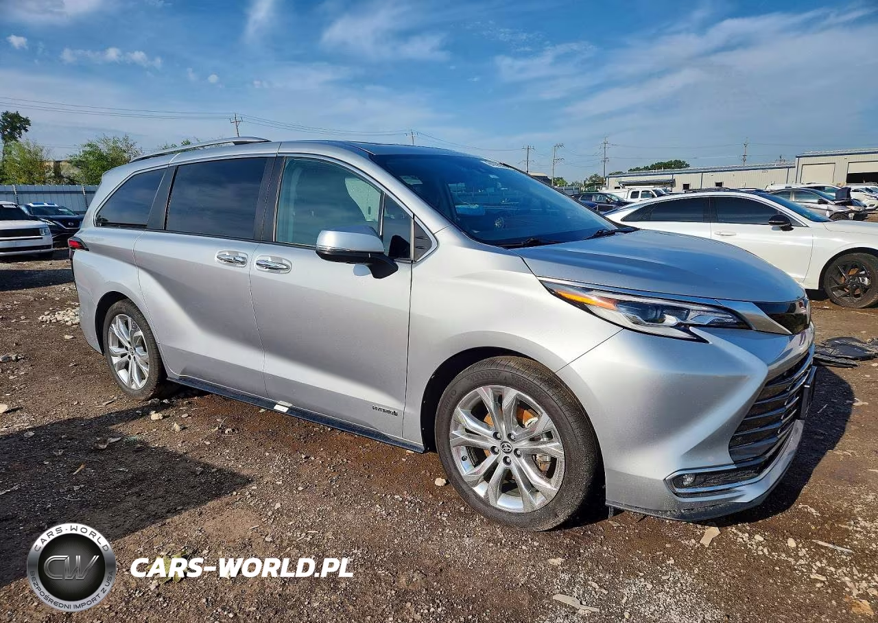 2021 Toyota Sienna Platinum 7-Passenger VIN:5TDERKEC4MS007725 - 4