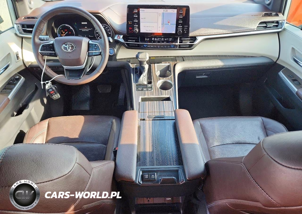 2021 Toyota Sienna Platinum 7-Passenger VIN:5TDERKEC4MS007725 - 8