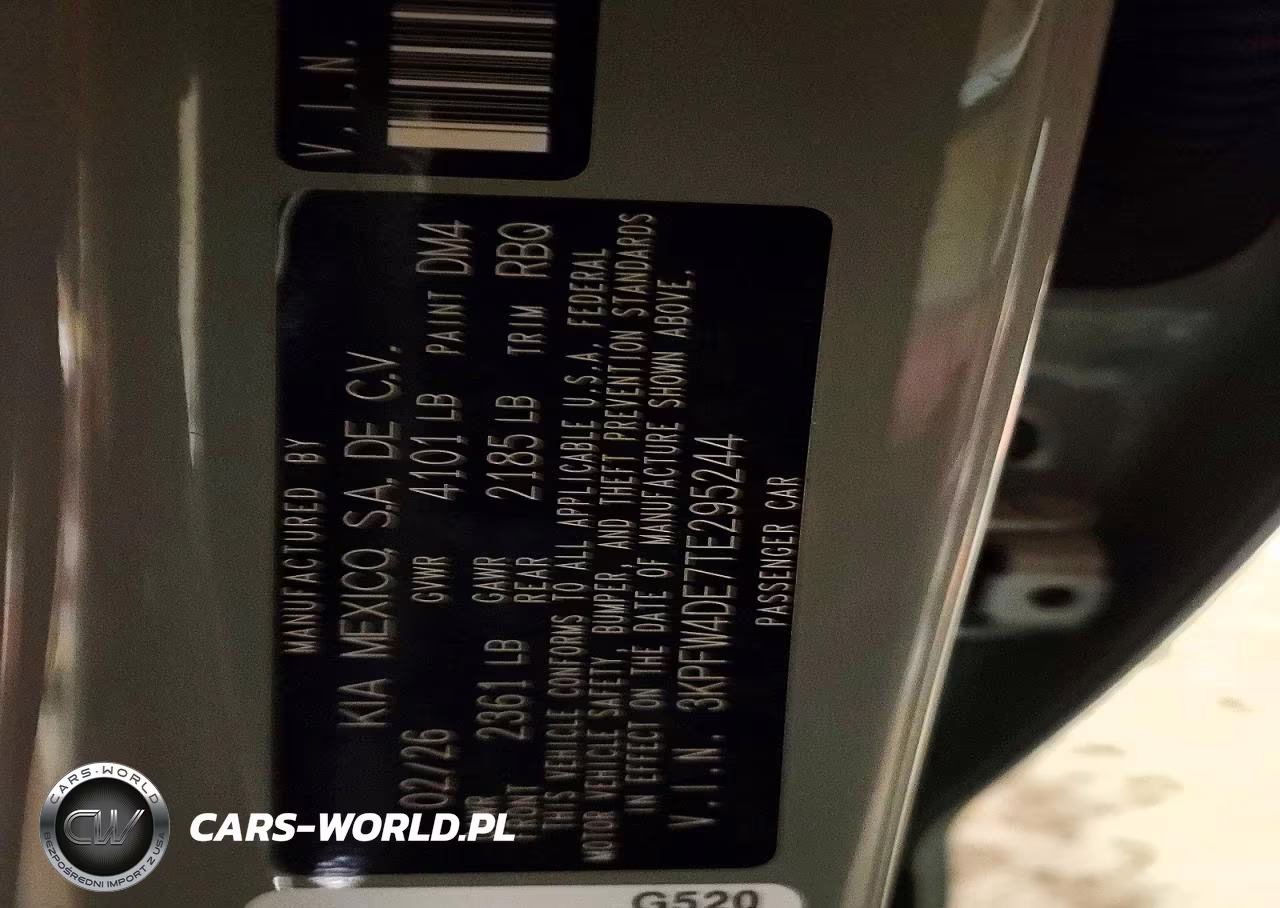 2026 Kia K4 Gt Line VIN:3KPFW4DE7TE295244 - 12