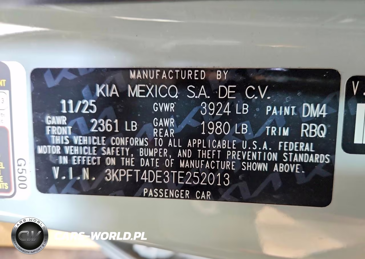2026 Kia K4 Lxs VIN:3KPFT4DE3TE252013 - 12
