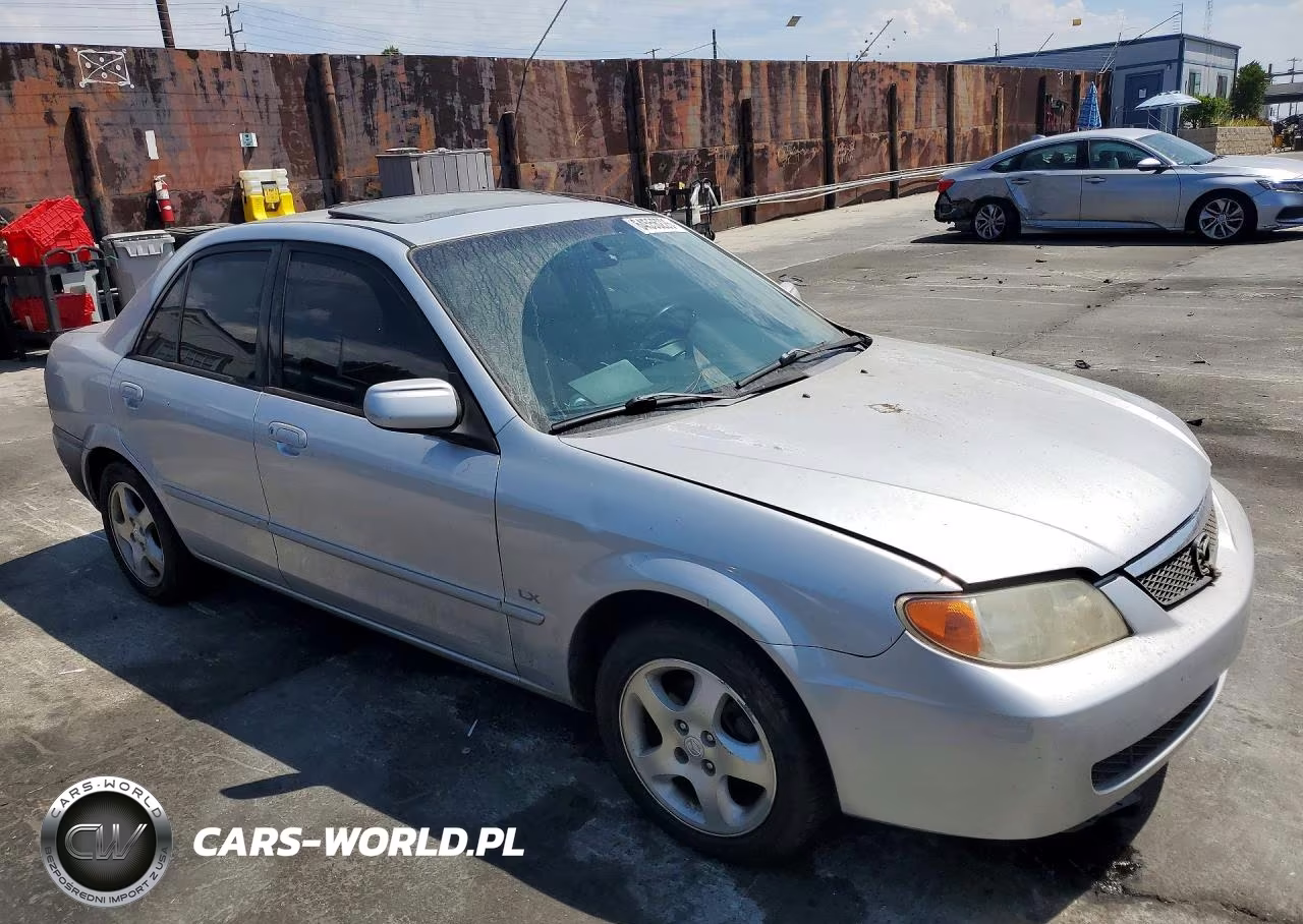 2002 Mazda Protege Dx VIN:JM1BJ225121586313 - 4