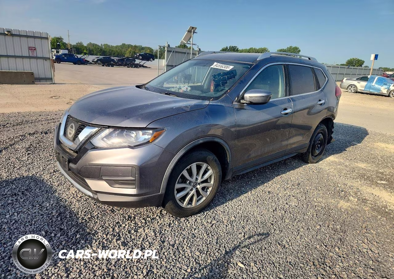 2017 Nissan Rogue Sv VIN:KNMAT2MV7HP582078 - 1