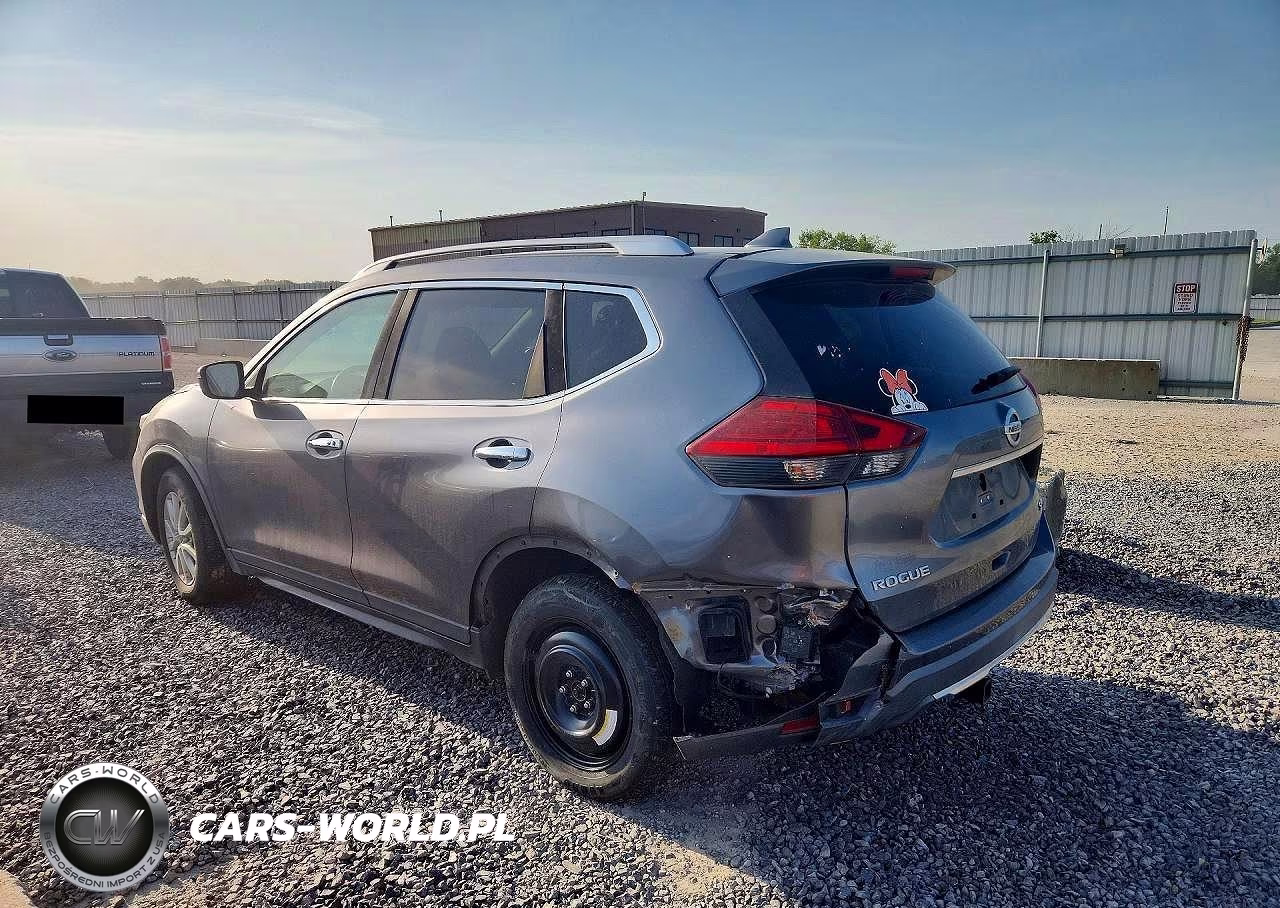 2017 Nissan Rogue Sv VIN:KNMAT2MV7HP582078 - 2