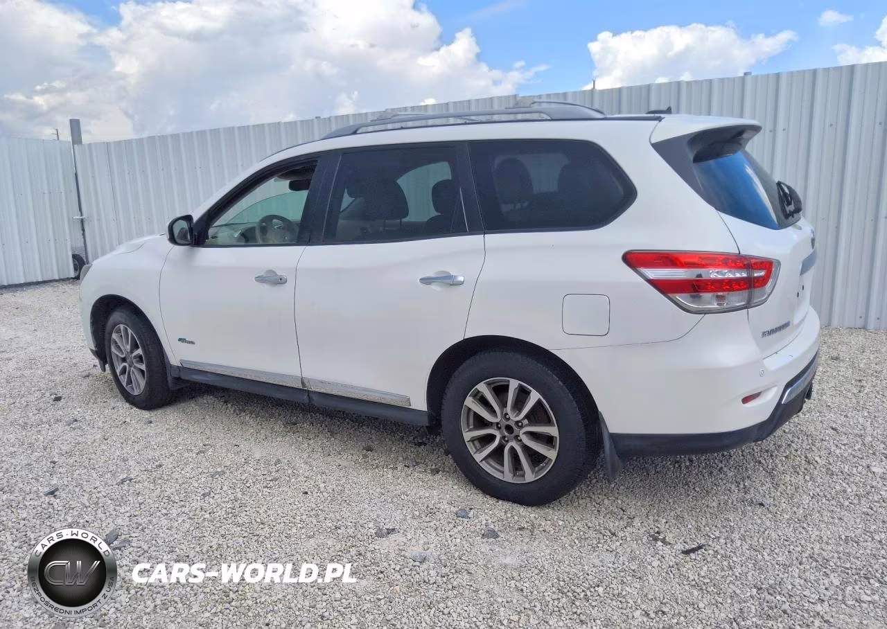 2014 Nissan Pathfinder Hybrid Sl VIN:5N1CR2MN7EC661045 - 2
