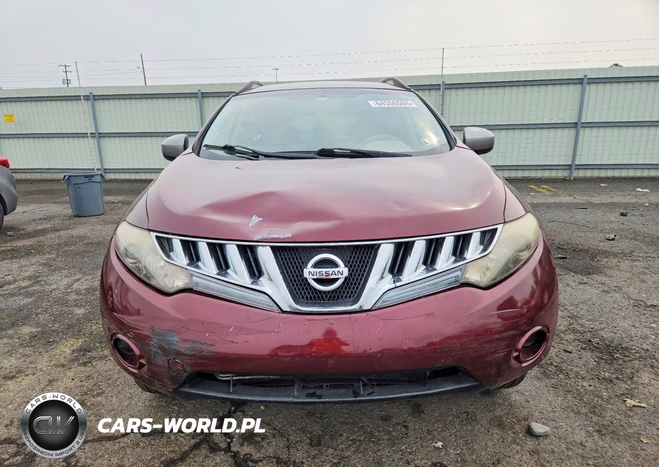 2009 Nissan Murano S VIN:JN8AZ18WX9W110013 - 5