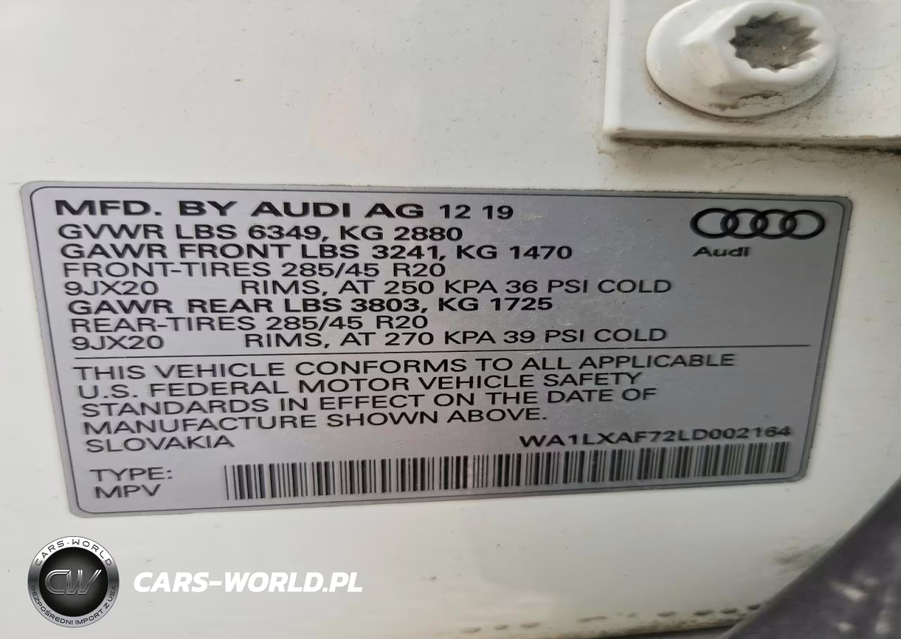 2020 Audi Q7 Premium Plus VIN:WA1LXAF72LD002164 - 13