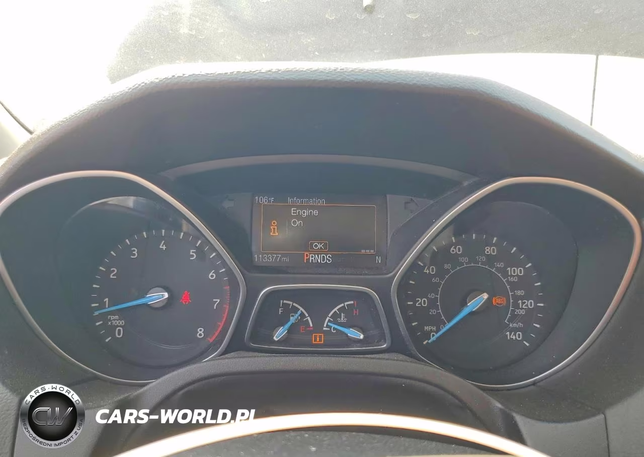 2016 Ford Focus Titanium VIN:1FADP3N23GL315916 - 9