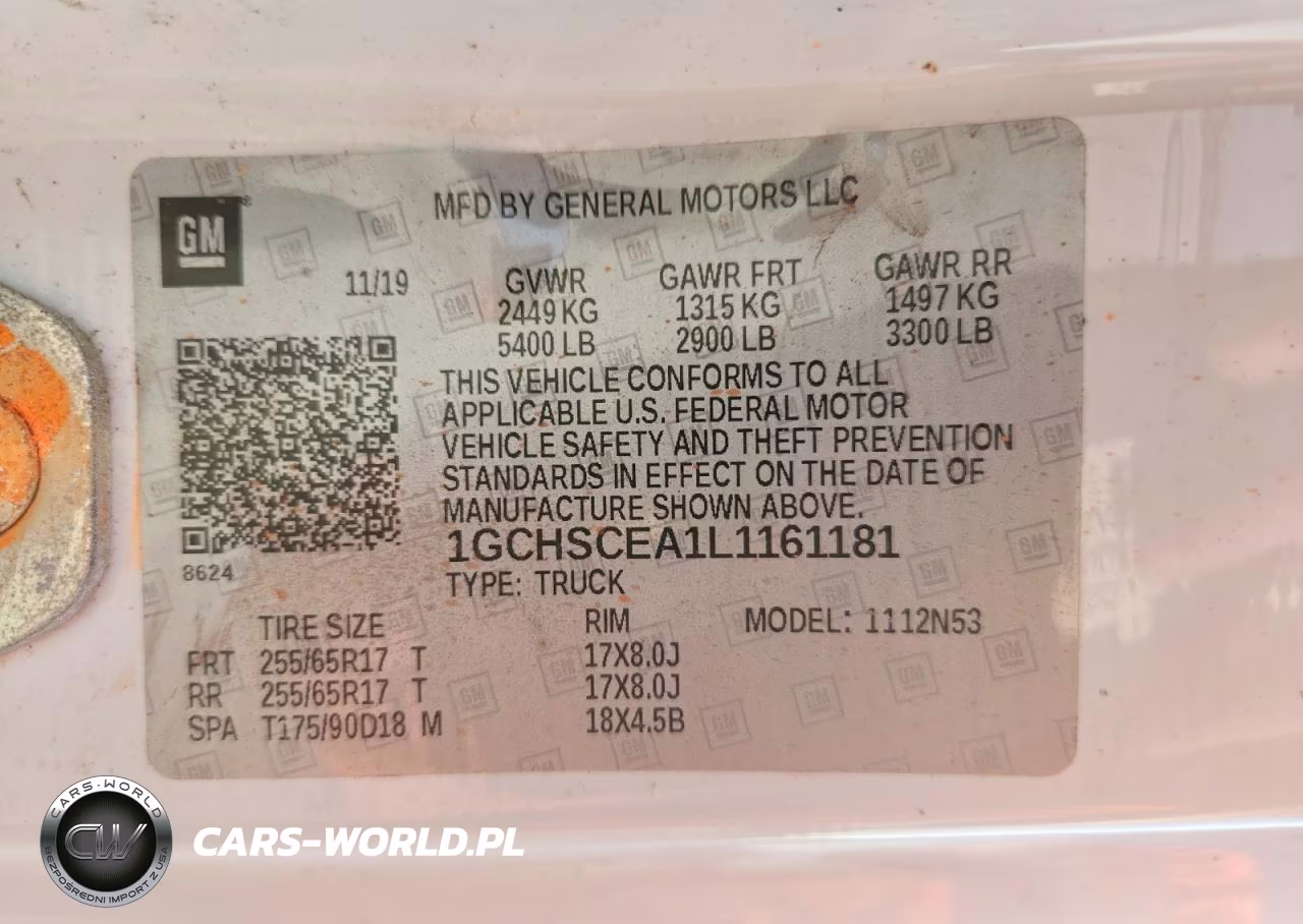 2020 Chevrolet Colorado Lt VIN:1GCHSCEA1L1161181 - 13