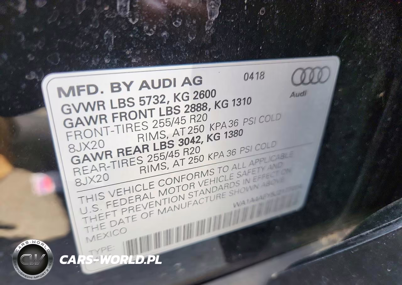 2018 Audi Sq5 Premium Plus VIN:WA1A4AFY5J2177204 - 13