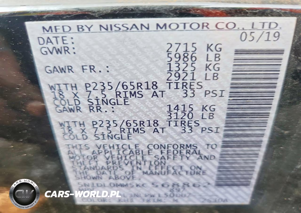 2019 Infiniti Qx60 Pure VIN:5N1DL0MM5KC568862 - 12