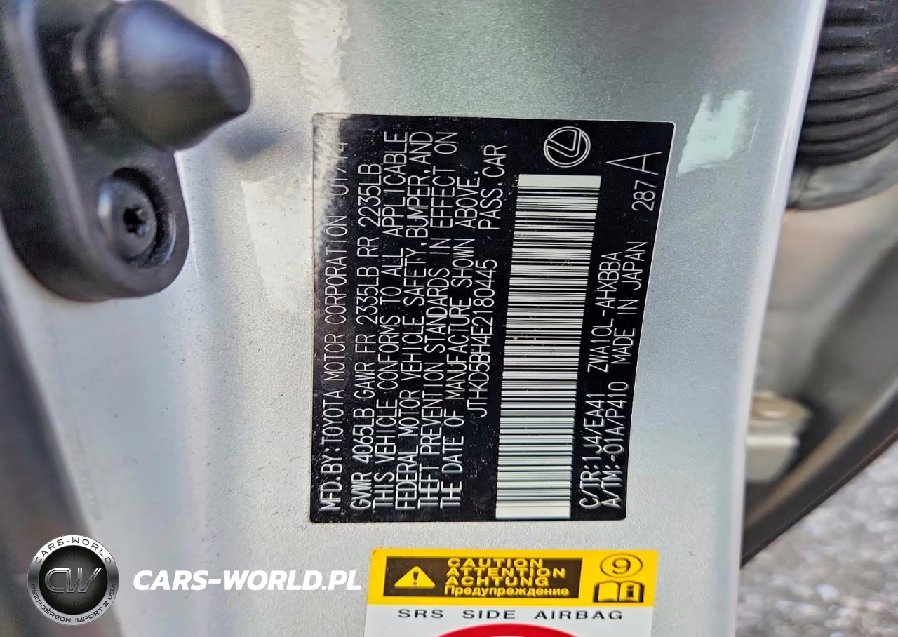 2014 Lexus Ct 200 VIN:JTHKD5BH4E2180445 - 12