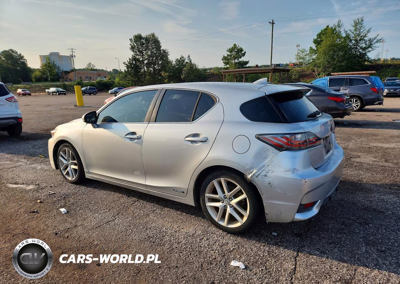 2014 Lexus Ct 200 VIN:JTHKD5BH4E2180445 - 2