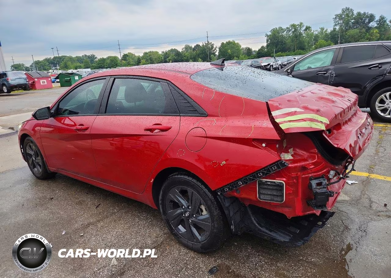2022 Hyundai Elantra Sel VIN:KMHLM4AG8NU321803 - 2