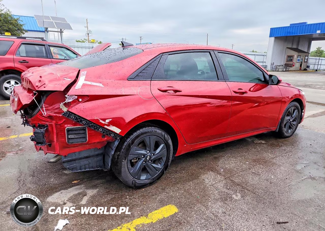 2022 Hyundai Elantra Sel VIN:KMHLM4AG8NU321803 - 3