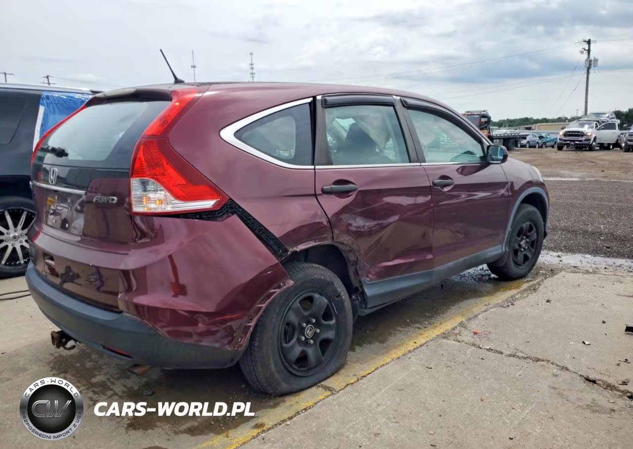 2013 Honda Cr-V Lx VIN:5J6RM4H31DL016188 - 3