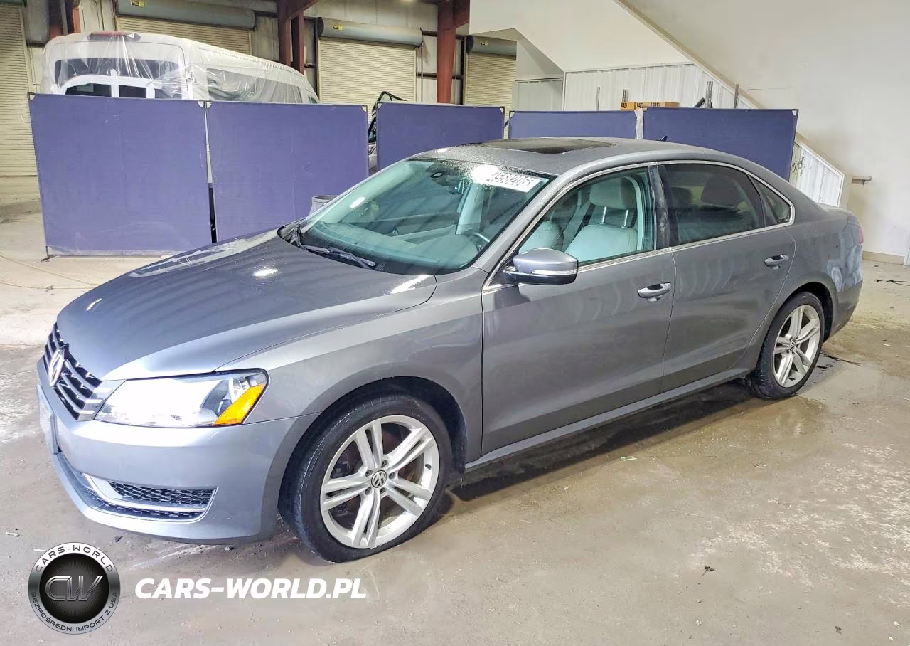 2014 Volkswagen Passat Se VIN:1VWBN7A32EC058805 - 1