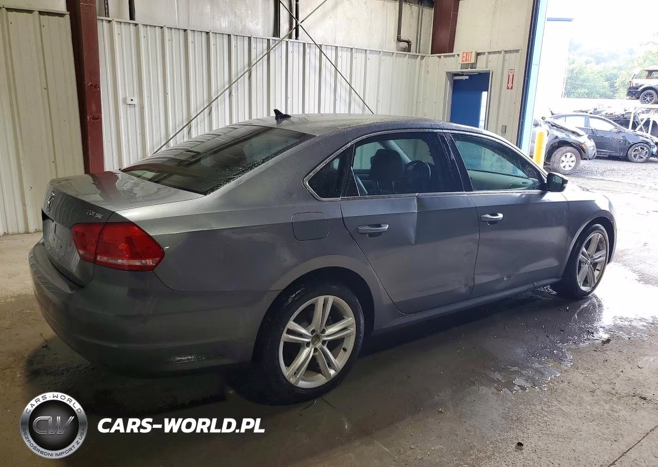 2014 Volkswagen Passat Se VIN:1VWBN7A32EC058805 - 3