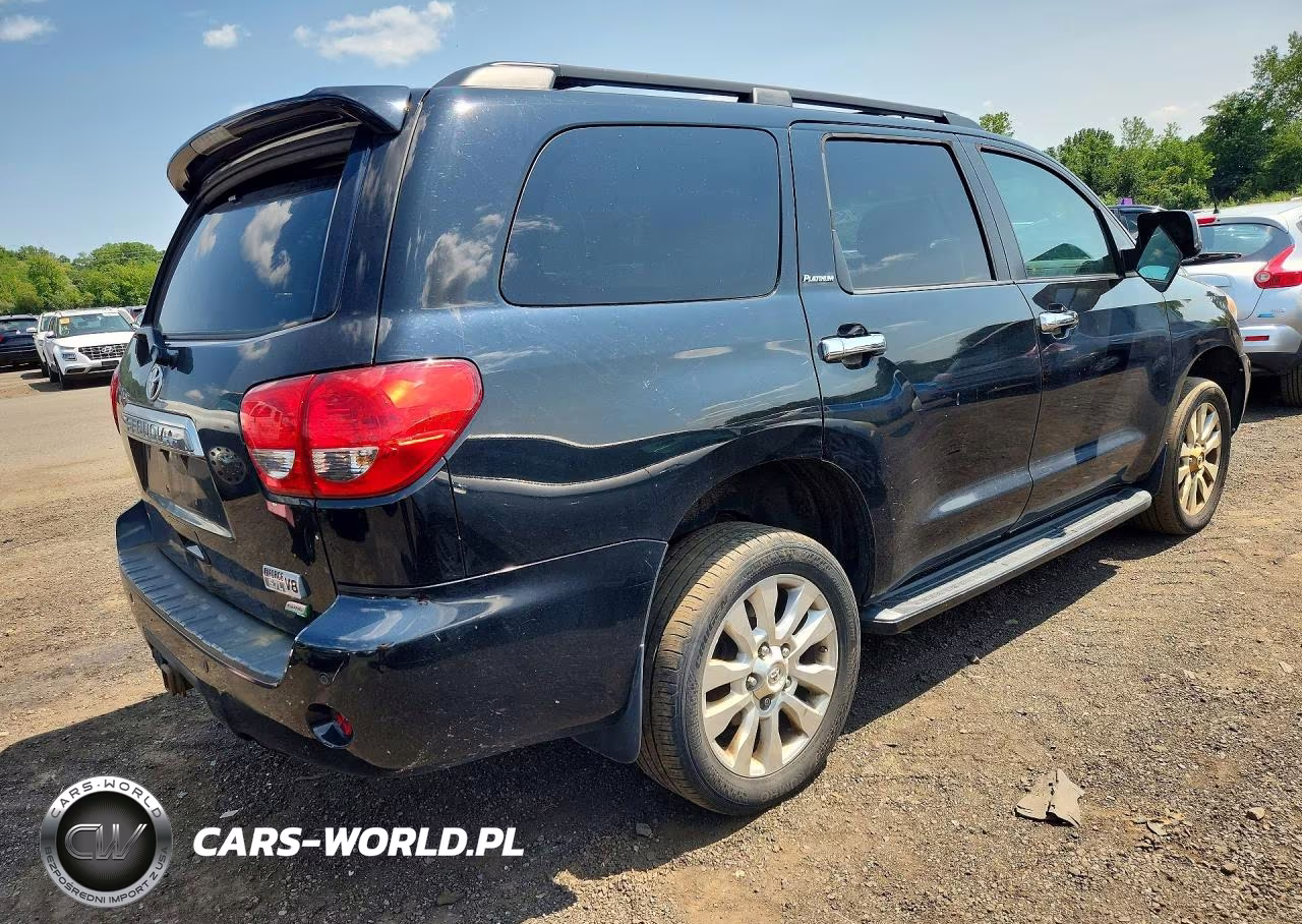 2012 Toyota Sequoia Platinum VIN:5TDDW5G19CS058573 - 3