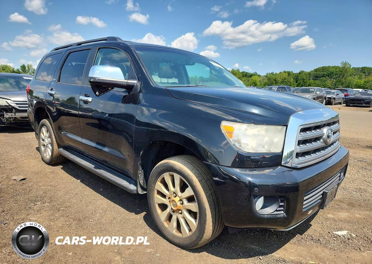 2012 Toyota Sequoia Platinum VIN:5TDDW5G19CS058573 - 4