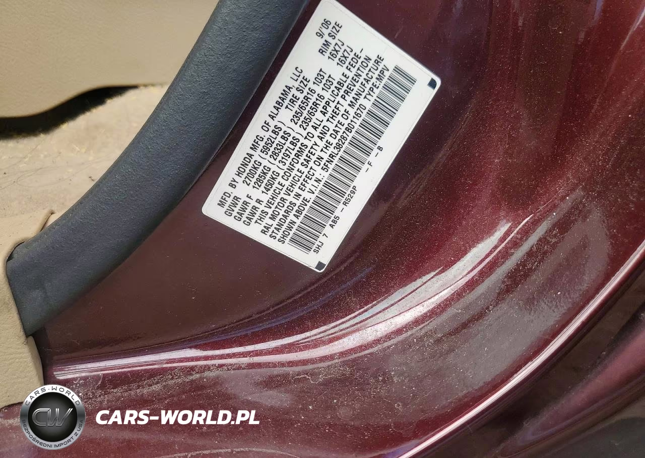 2007 Honda Odyssey Lx VIN:5FNRL38287B011670 - 13