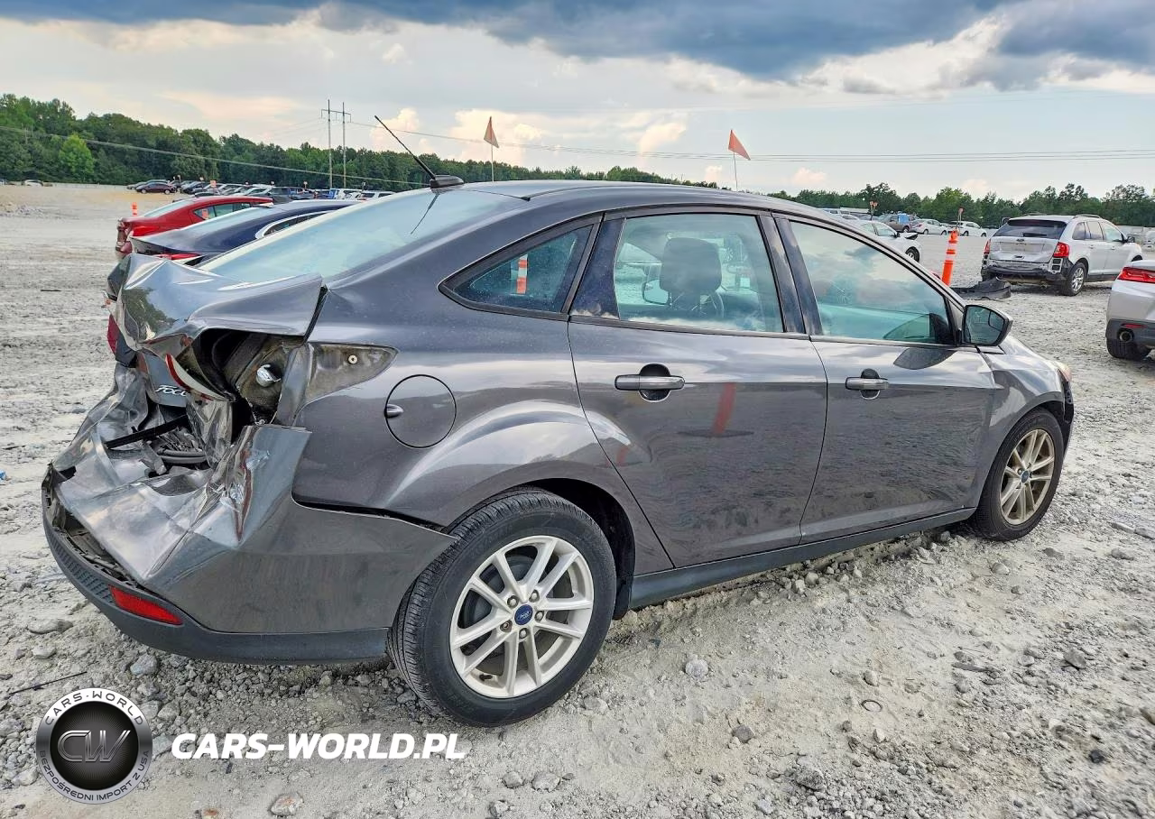 2018 Ford Focus Se VIN:1FADP3F22JL234508 - 3