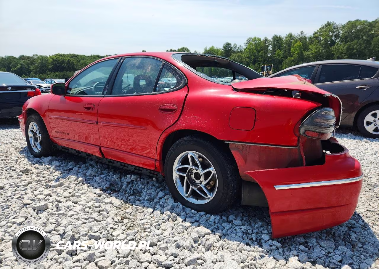 1998 Pontiac Grand Prix Gt VIN:1G2WP52K7WF233790 - 2