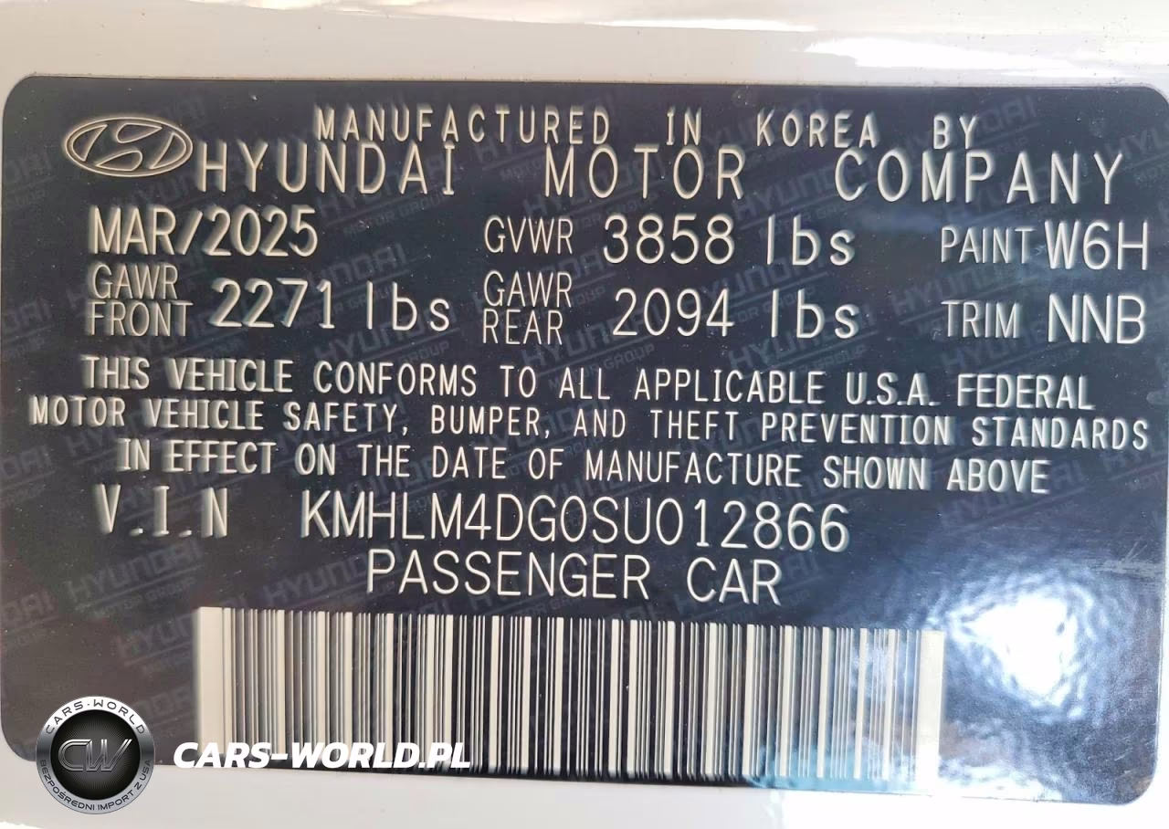 2025 Hyundai Elantra Sel Sport VIN:KMHLM4DG0SU012866 - 12