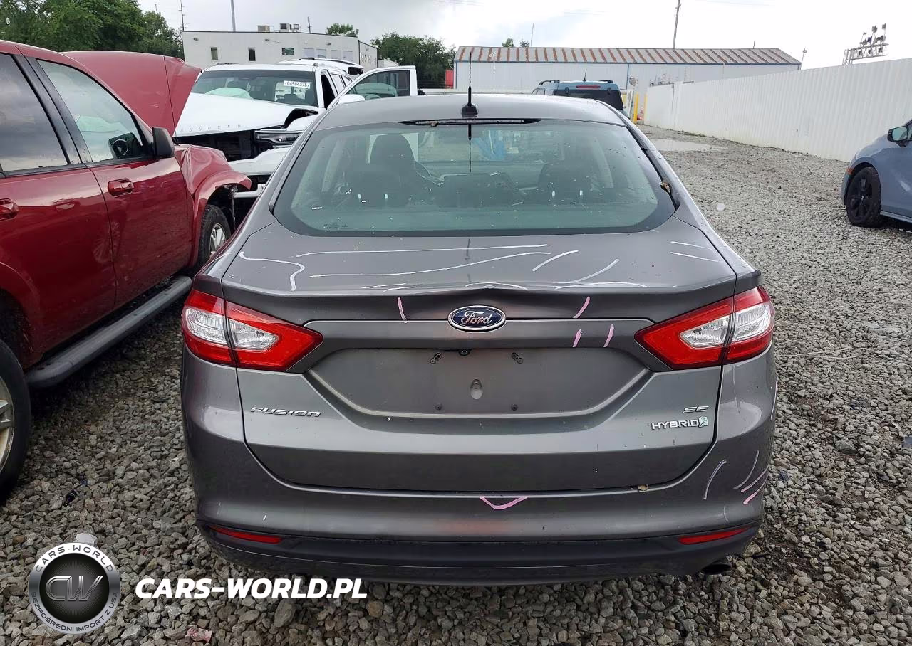 2014 Ford Fusion Se Hybrid VIN:3FA6P0LUXER335302 - 6