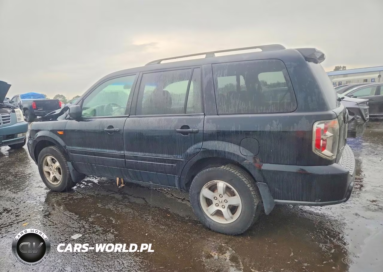 2006 Honda Pilot Ex VIN:2HKYF18406H563883 - 2