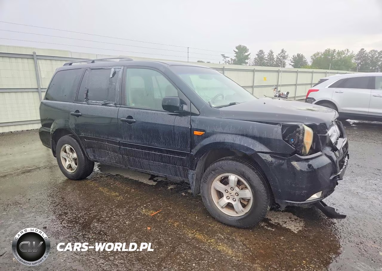 2006 Honda Pilot Ex VIN:2HKYF18406H563883 - 4
