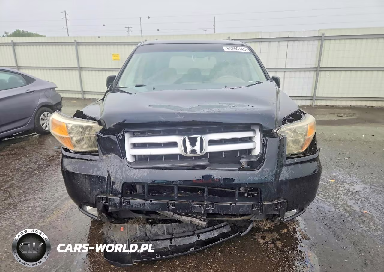 2006 Honda Pilot Ex VIN:2HKYF18406H563883 - 5