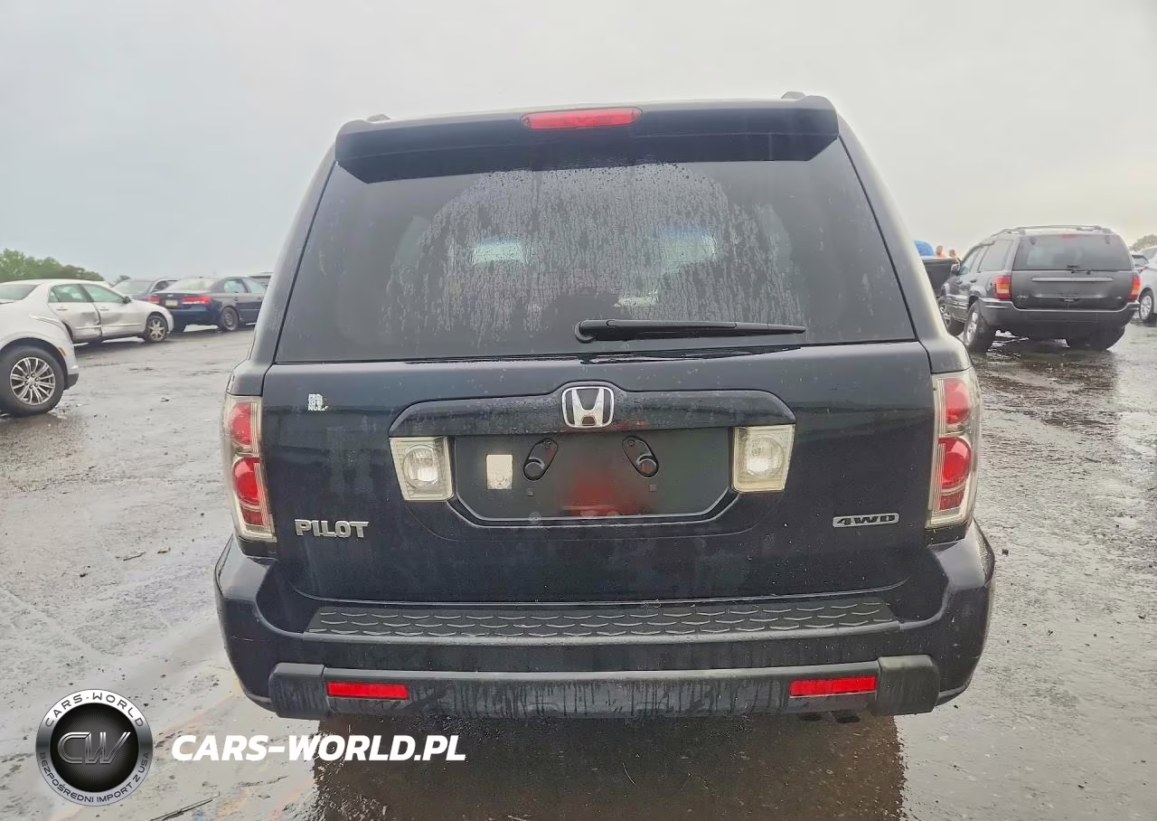 2006 Honda Pilot Ex VIN:2HKYF18406H563883 - 6