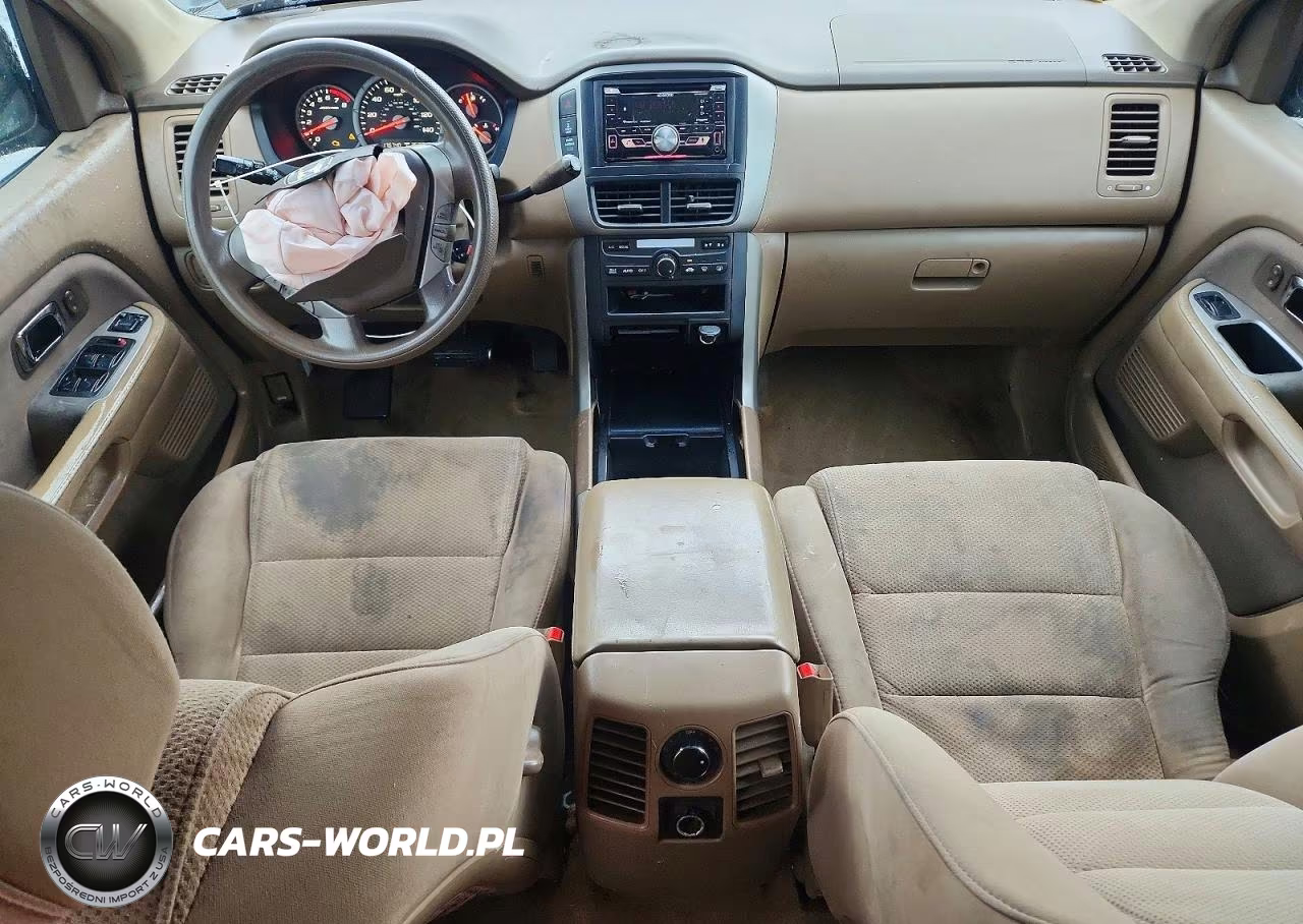 2006 Honda Pilot Ex VIN:2HKYF18406H563883 - 8