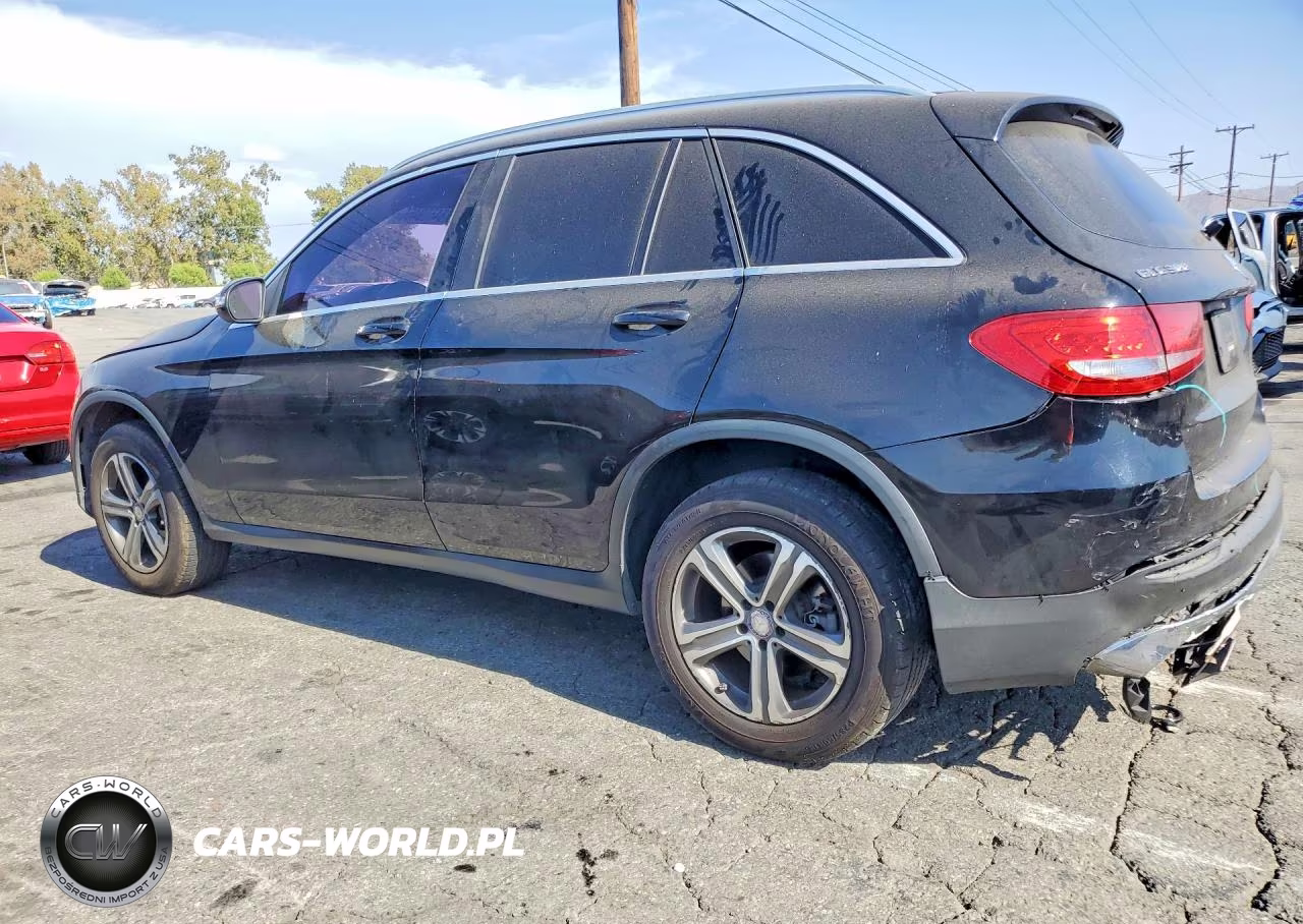 2017 Mercedes-Benz Glc 300 VIN:WDC0G4JB2HF165666 - 2
