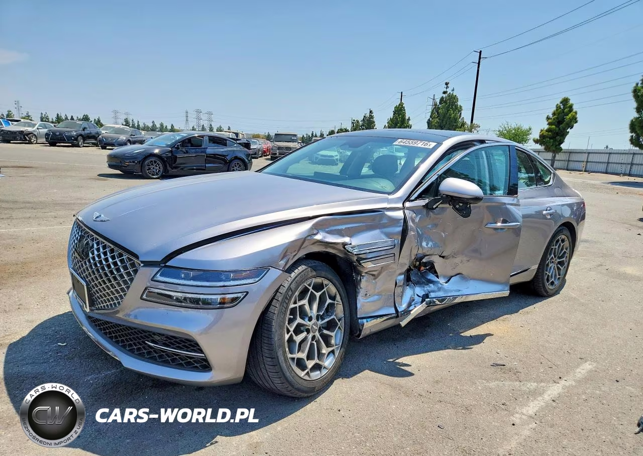2024 Genesis G80 2.5T VIN:KMTGB4SC9RU208702 - 1