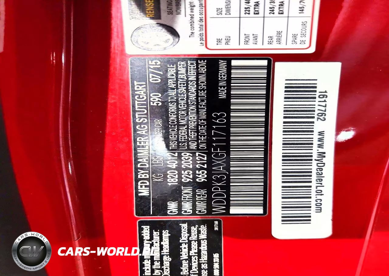 2016 Mercedes-Benz Slk 300 VIN:WDDPK3JAXGF117163 - 12