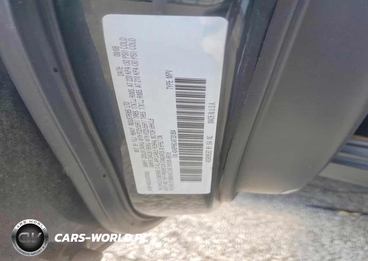 2009 Subaru Outback 2.5I Limited VIN:4S4BP66C497331804 - 12