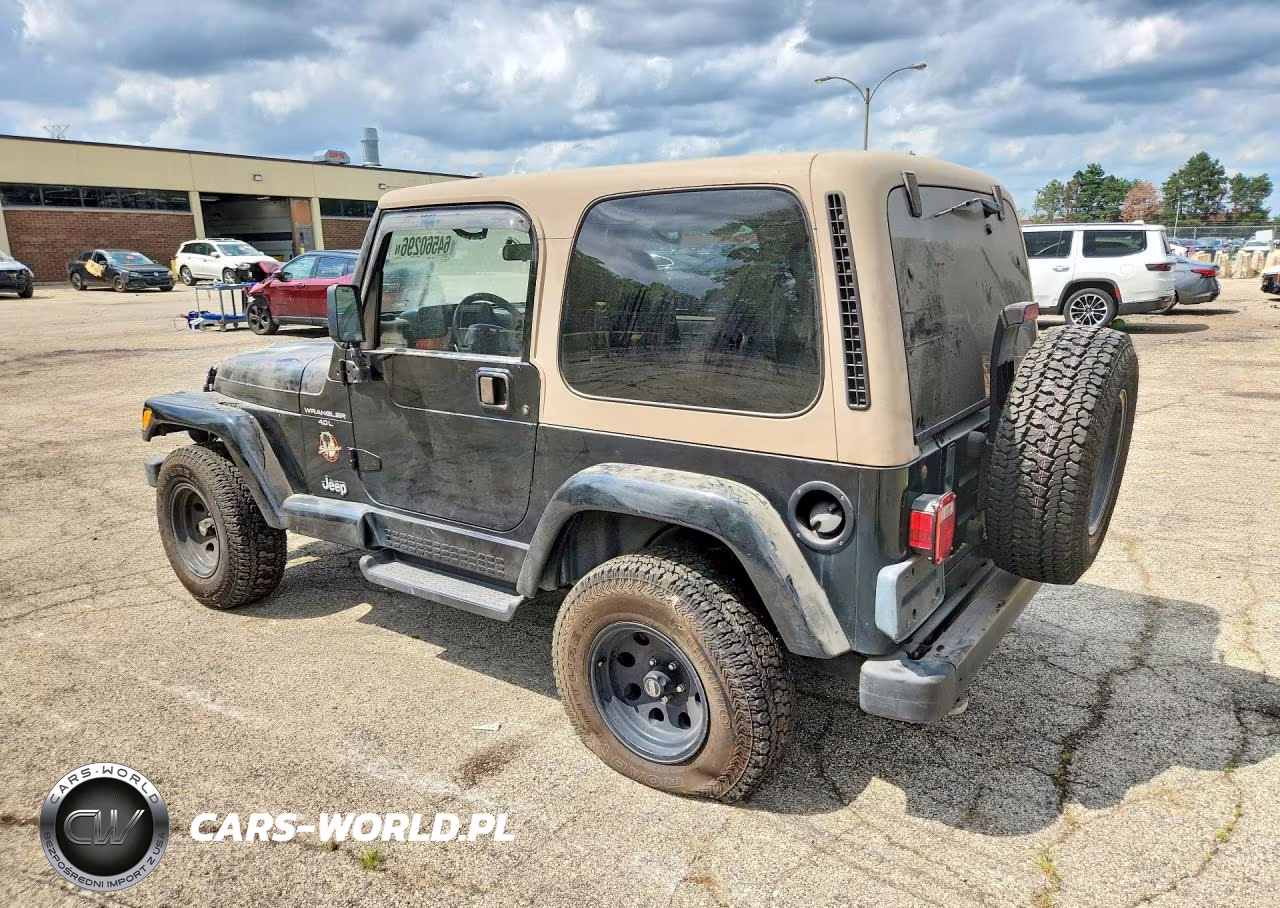 2000 Jeep Wrangler - Tj Sahara VIN:1J4FA59S6YP778745 - 2