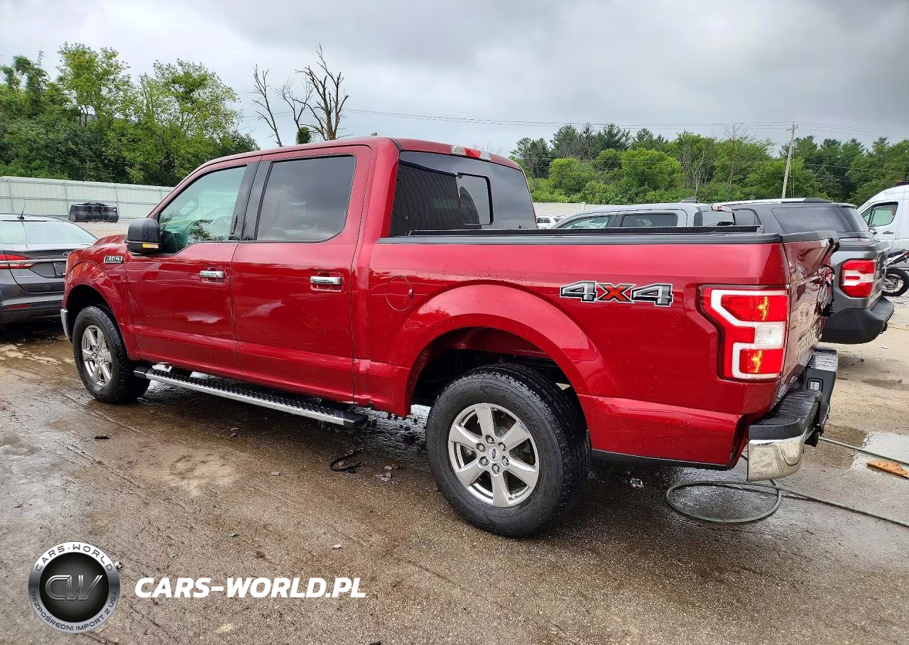 2018 Ford F150 Supercrew VIN:1FTEW1EP7JKE35278 - 2