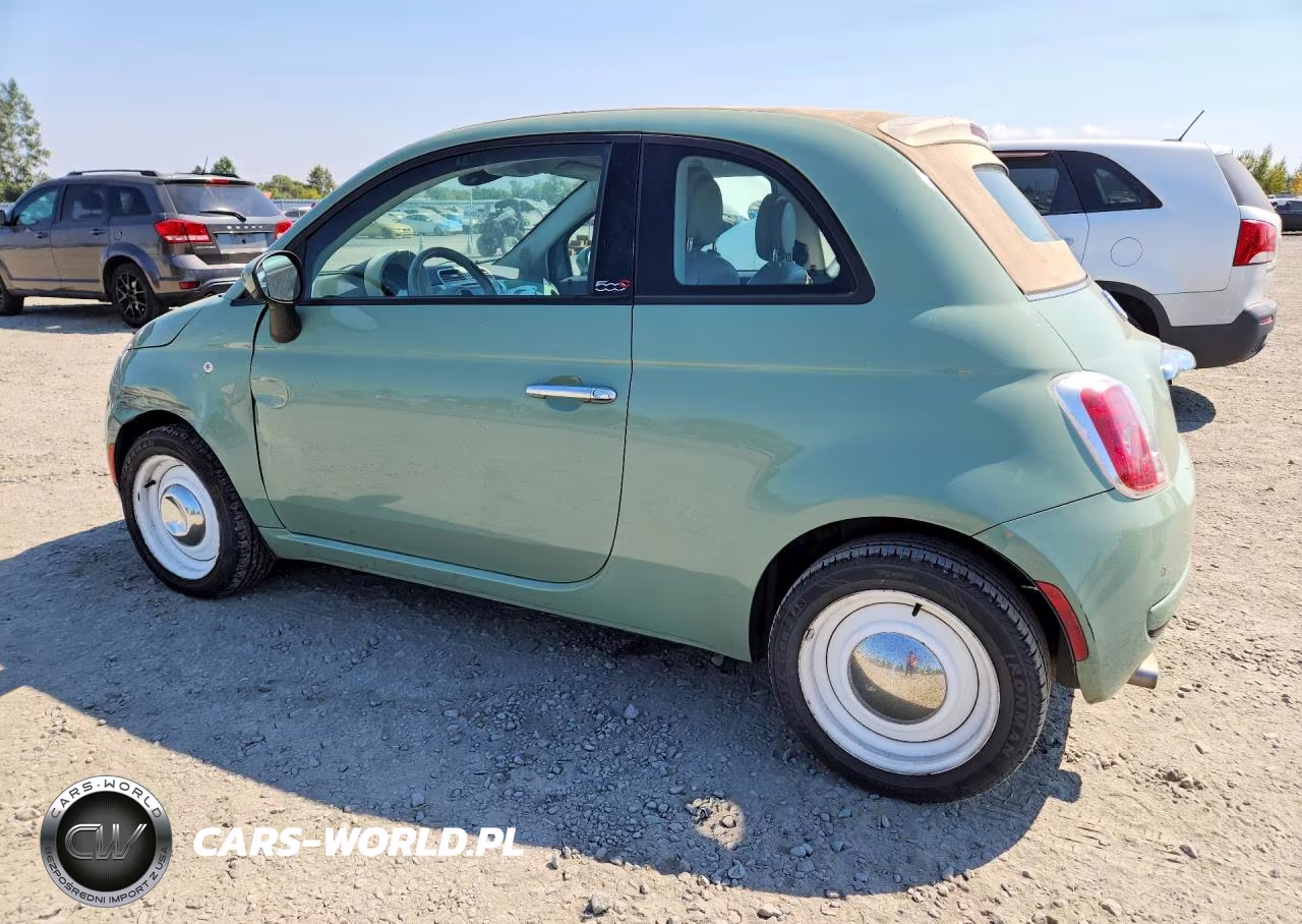 2015 Fiat 500 Pop VIN:3C3CFFDRXFT755907 - 2