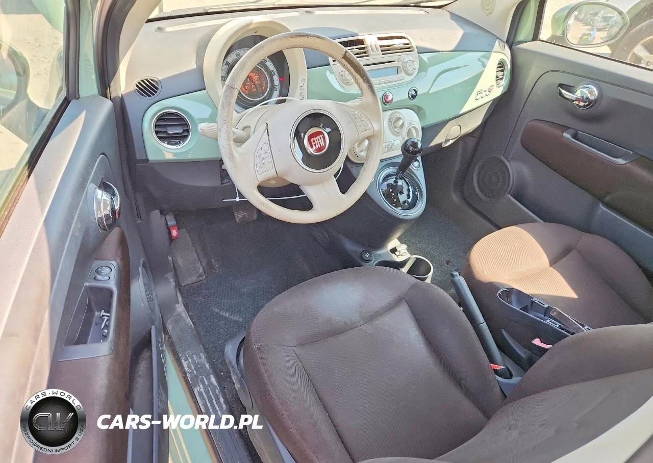 2015 Fiat 500 Pop VIN:3C3CFFDRXFT755907 - 8