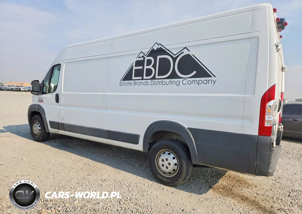 2017 Ram Promaster 3500 Delivery Van VIN:3C6URVJG2HE544705 - 2
