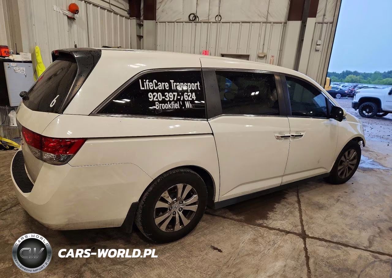 2015 Honda Odyssey Exl VIN:5FNRL5H65FB086548 - 3