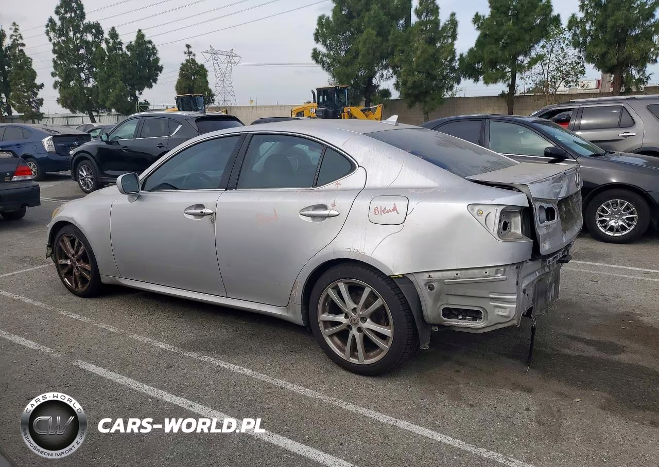 2007 Lexus Is 250 Base VIN:JTHBK262172056906 - 2