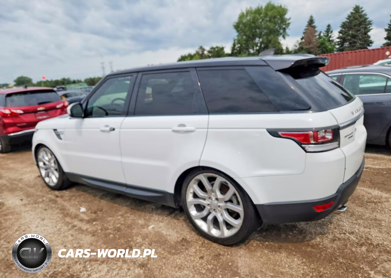 2017 Land Rover Range Rover Sport Hse VIN:SALWR2FV7HA131763 - 2