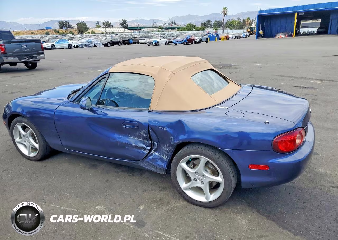 2002 Mazda Mx-5 Miata Base VIN:JM1NB353120232064 - 2