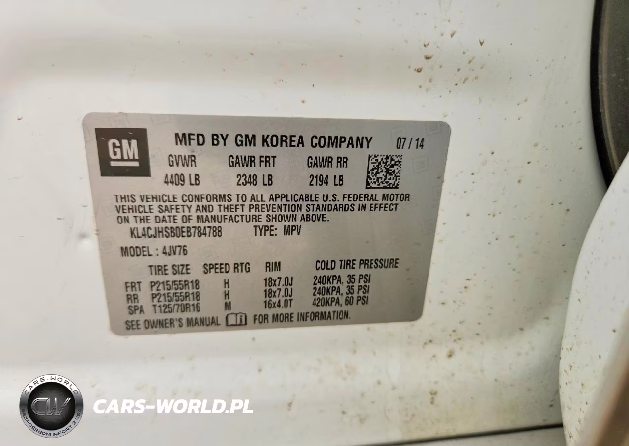2014 Buick Encore Premium VIN:KL4CJHSB0EB784788 - 12