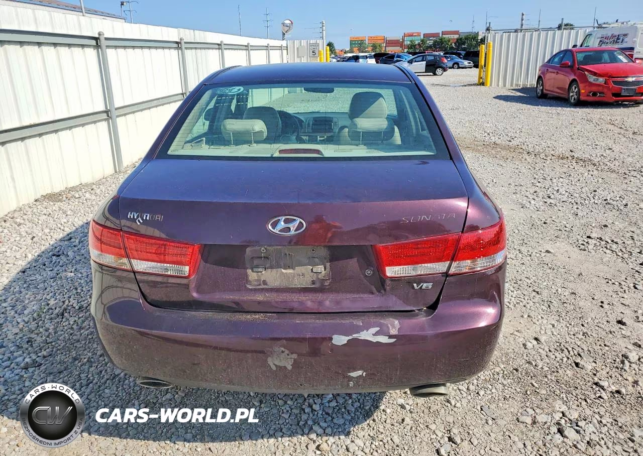 2006 Hyundai Sonata Gls V6 VIN:5NPEU46F86H007612 - 6