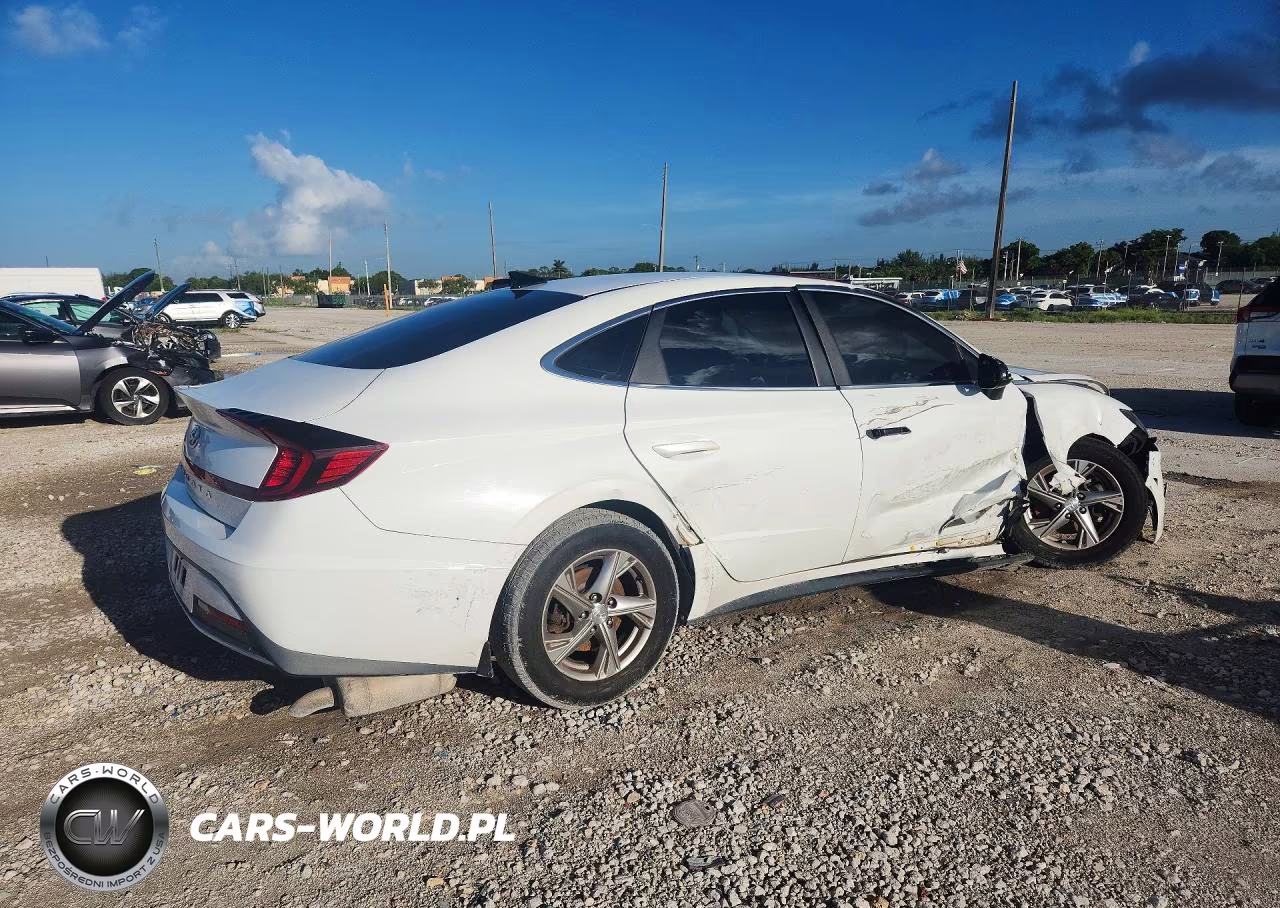 2021 Hyundai Sonata Se VIN:5NPEG4JA3MH120724 - 3
